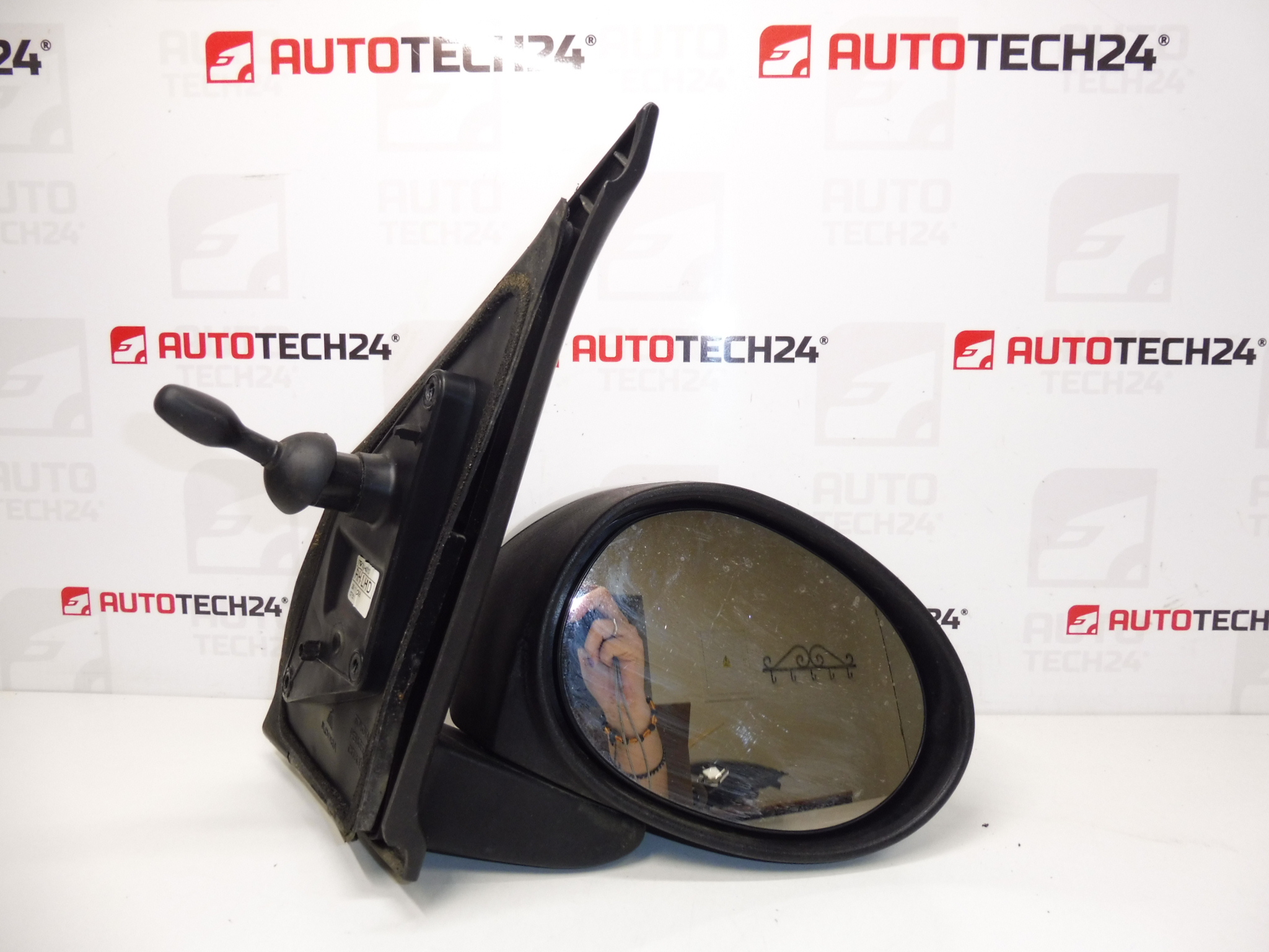 Espejo derecho plateado Citroën C1 Peugeot 107 KTB 87910-0H010 8149XY