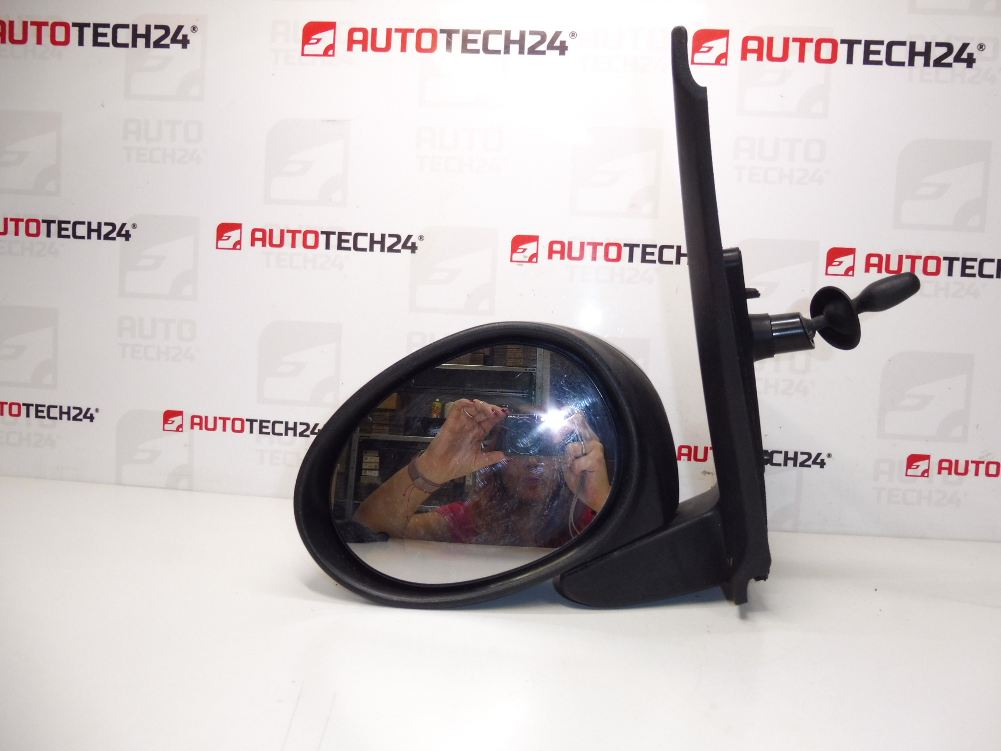 Espejo izquierdo plateado KTB Citroën C1 Peugeot 107 87940-0H010 8149YE