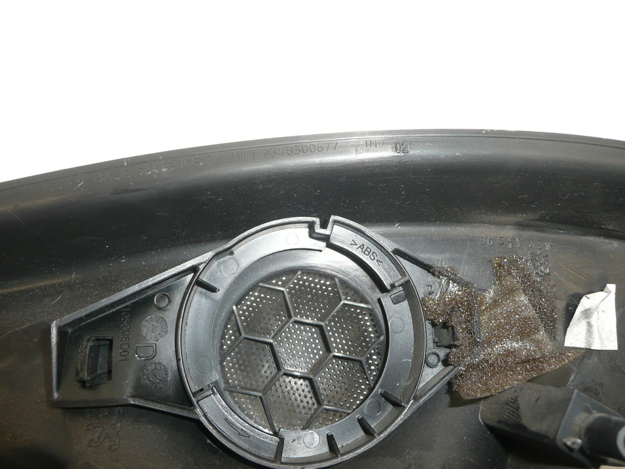 Tapa retrovisor Peugeot 206 96511489 9648300877 9015X6