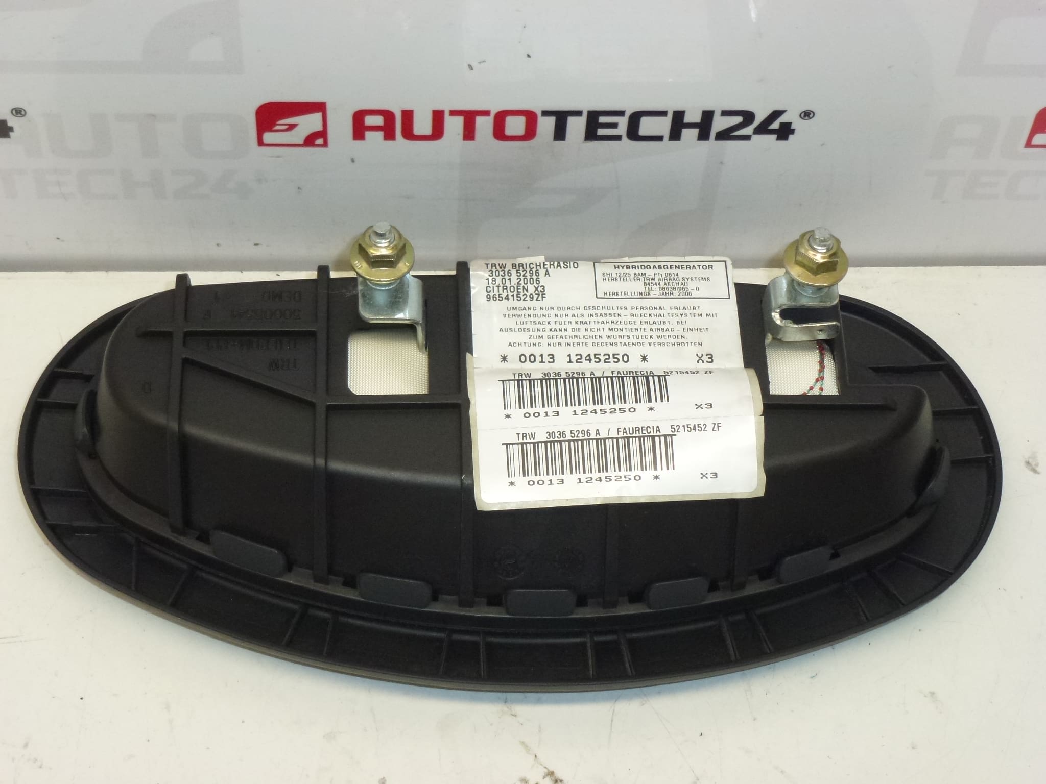 Airbag Lateral Citroën C5 I y II 96541529ZF 8216HA - Imagen 2