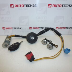 Conjunto de cerraduras + una llave Citroën xsara 4162Z5 4162Z4