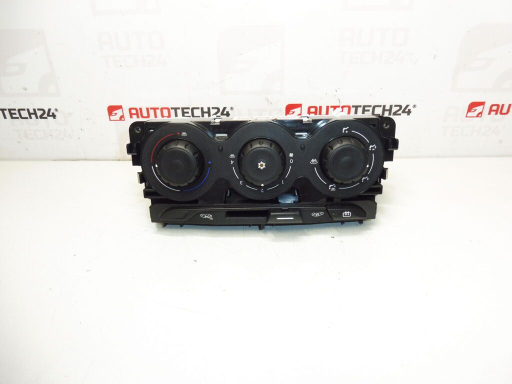 Controlador de aire acondicionado Citroën Peugeot 9807081177 1609170580