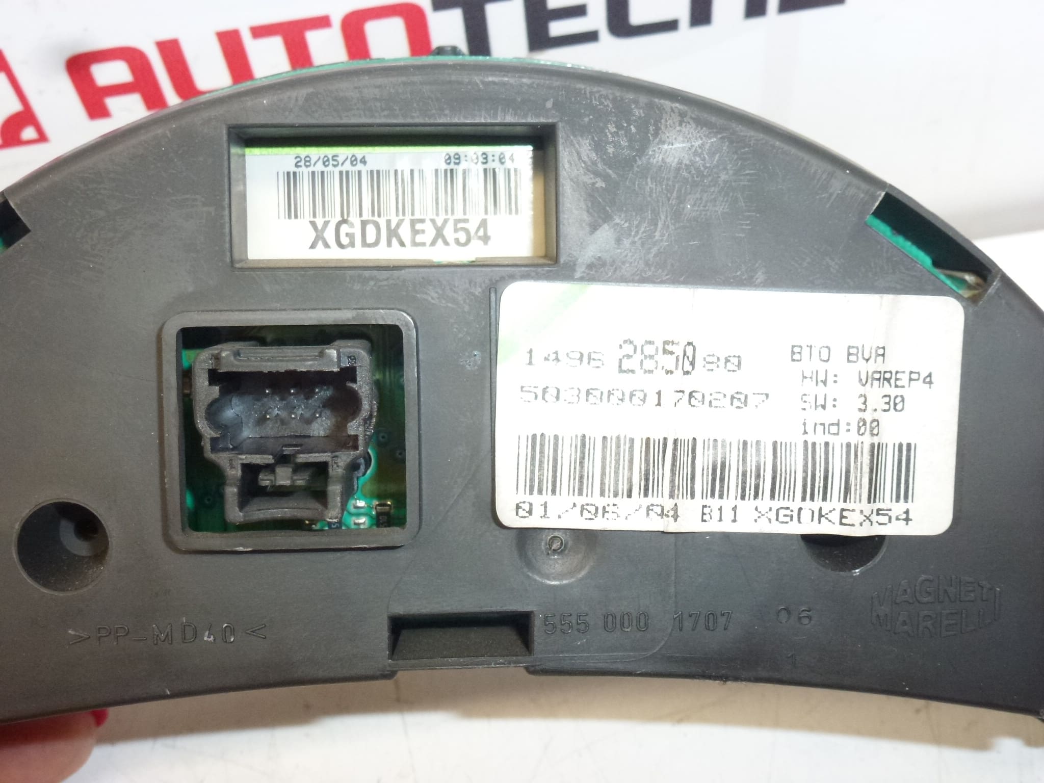 Pantalla Citroën C8 / Peugeot 807, 139000 km, ref. 1496285080 610579 - Imagen 2