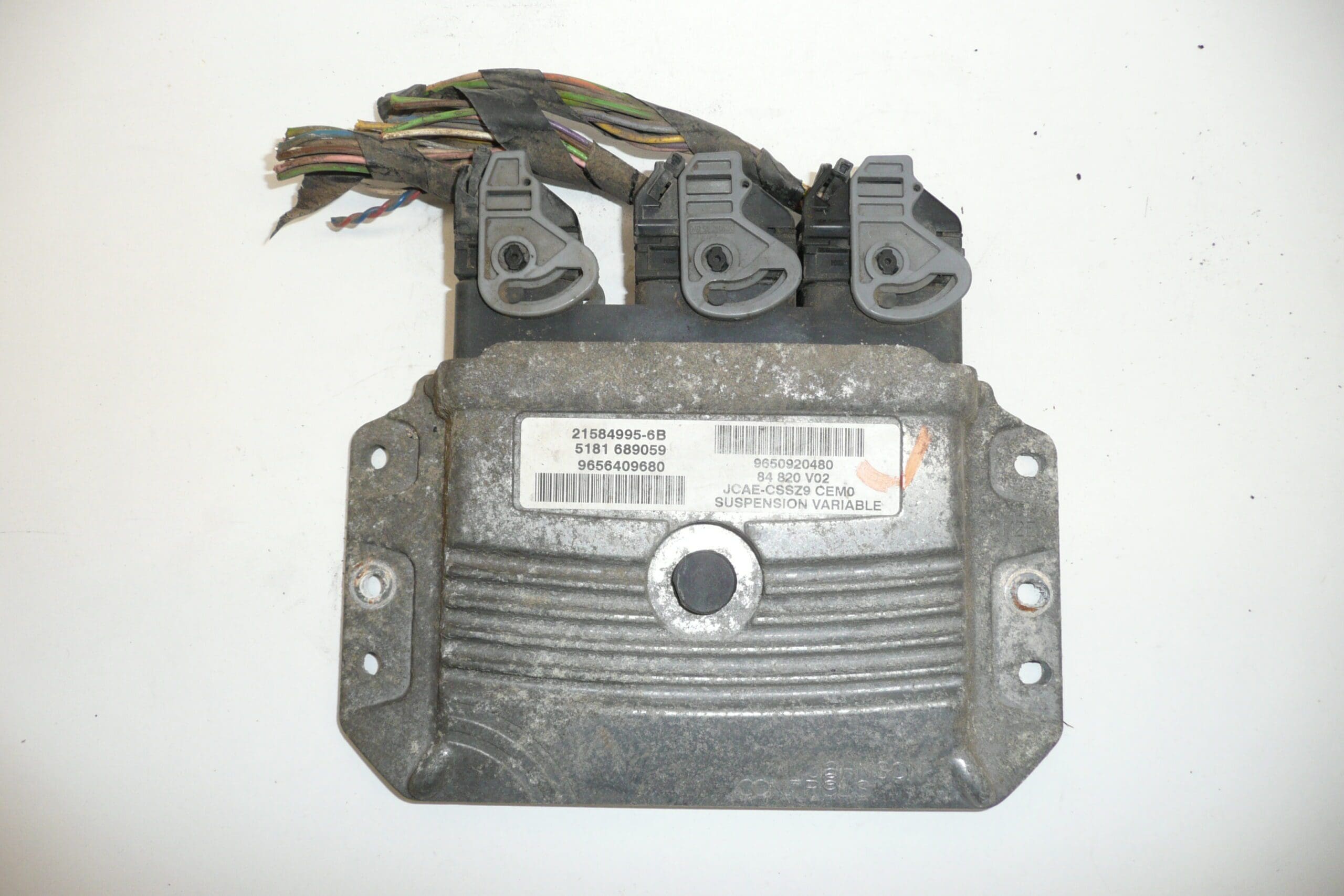 Unidad de control del chasis para Peugeot 607 9656409680 5273A1 - Imagen 2