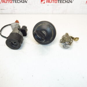 Juego de Cerraduras + 1 Llave Citroën C5 05-07 4162HE
