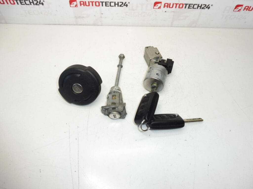 Conjunto de cerraduras 2 llaves Citroën C5 x7 4162ns 4162kf