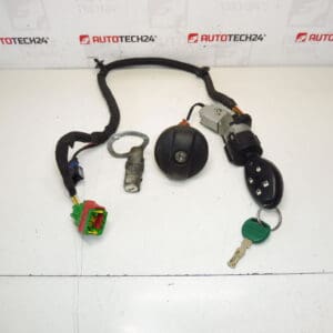 Conjunto de cerraduras y Citroën C8 + 1 Switch Box 4162y4 4162y2