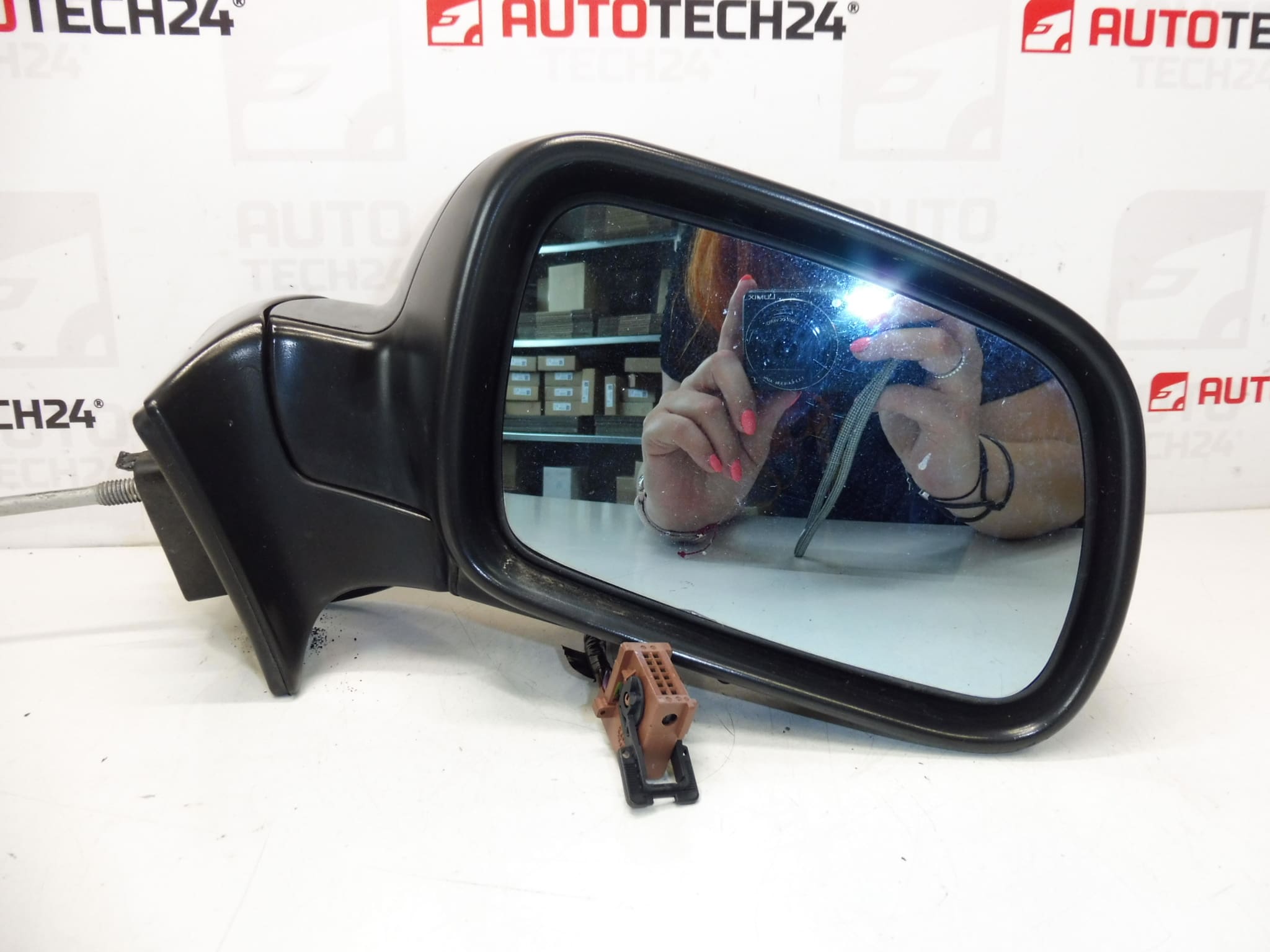 Espejo retrovisor derecho Peugeot 407 96457004XT 8149VC - Imagen 2
