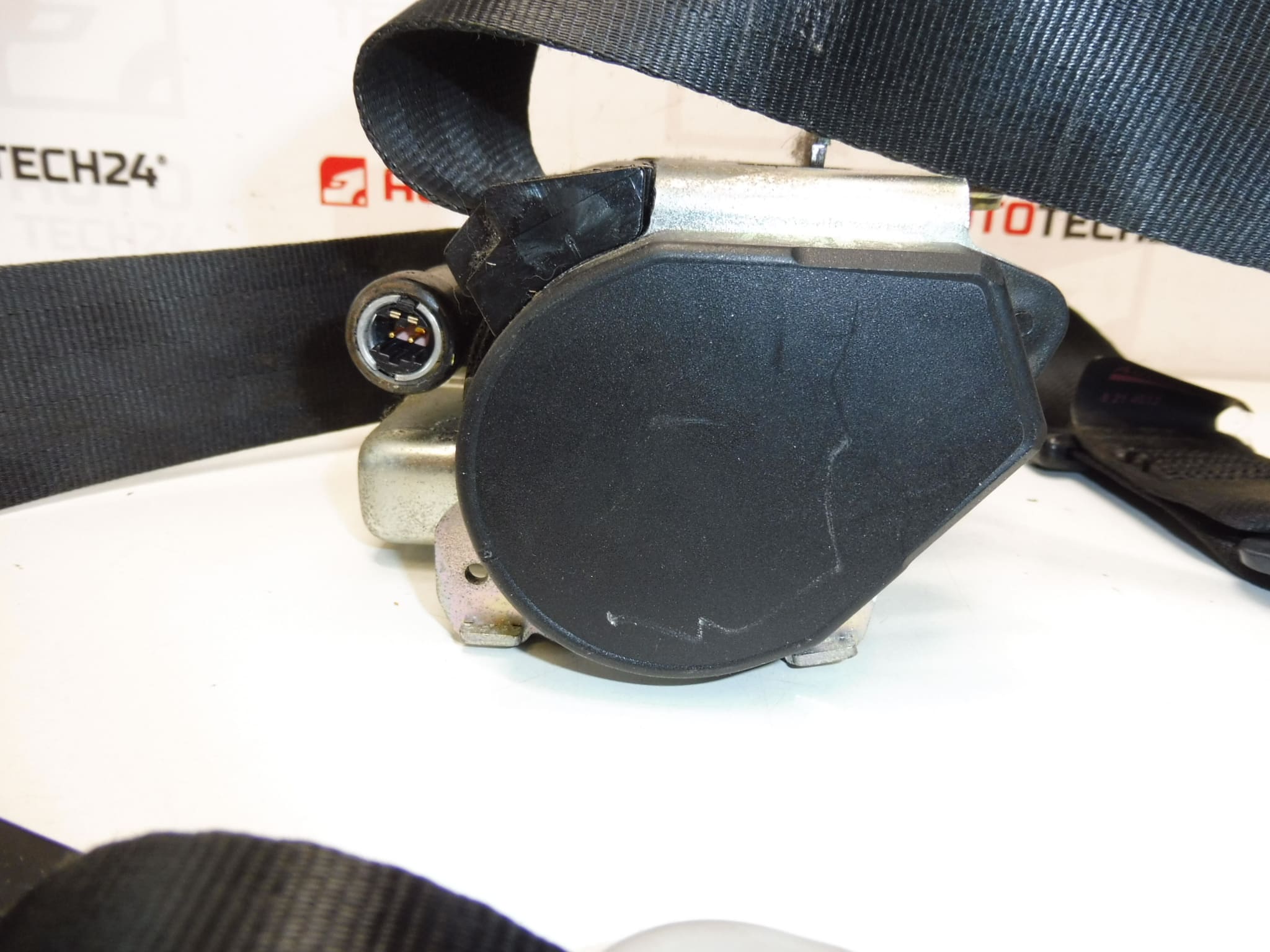 Cinturón de seguridad pirotécnico izquierdo para Peugeot 207 96863758XX 8975CE - Imagen 2