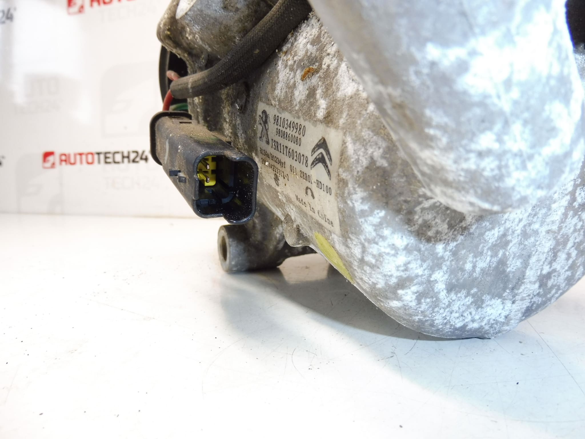 Compresor de aire acondicionado 1.2 VTi para Citroën/Peugeot 9810349980 9808860080 - Imagen 2