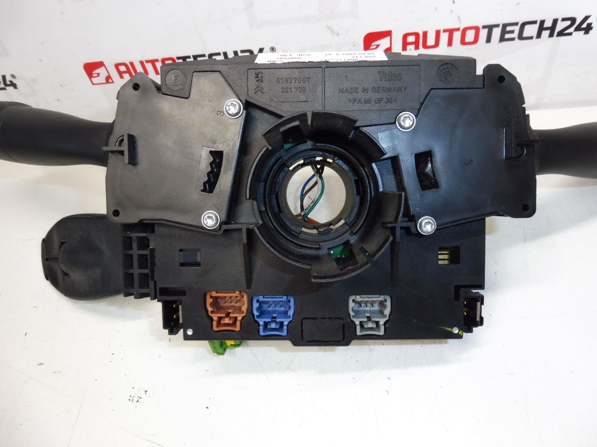 Cableado bajo el volante para Citroën C6 y Peugeot 407 - 96611306XT 6242T1 - Imagen 2