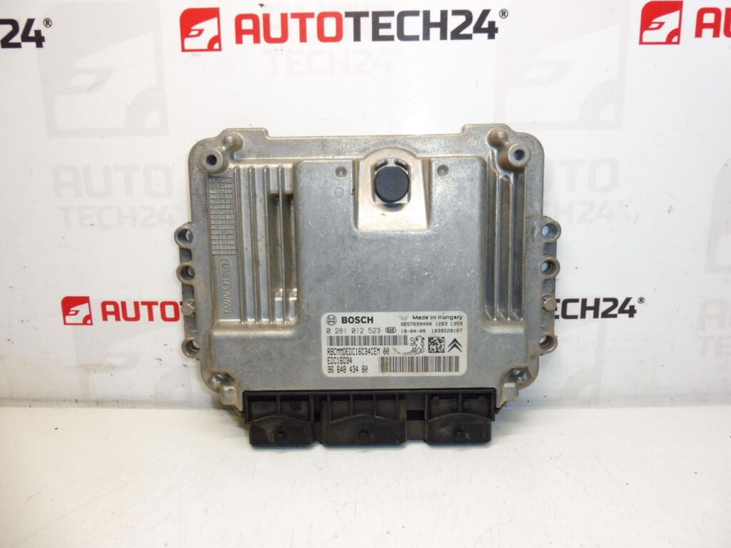 ECU Bosch EDC16C34 CITROën Peugeot 0281012523 9664843480