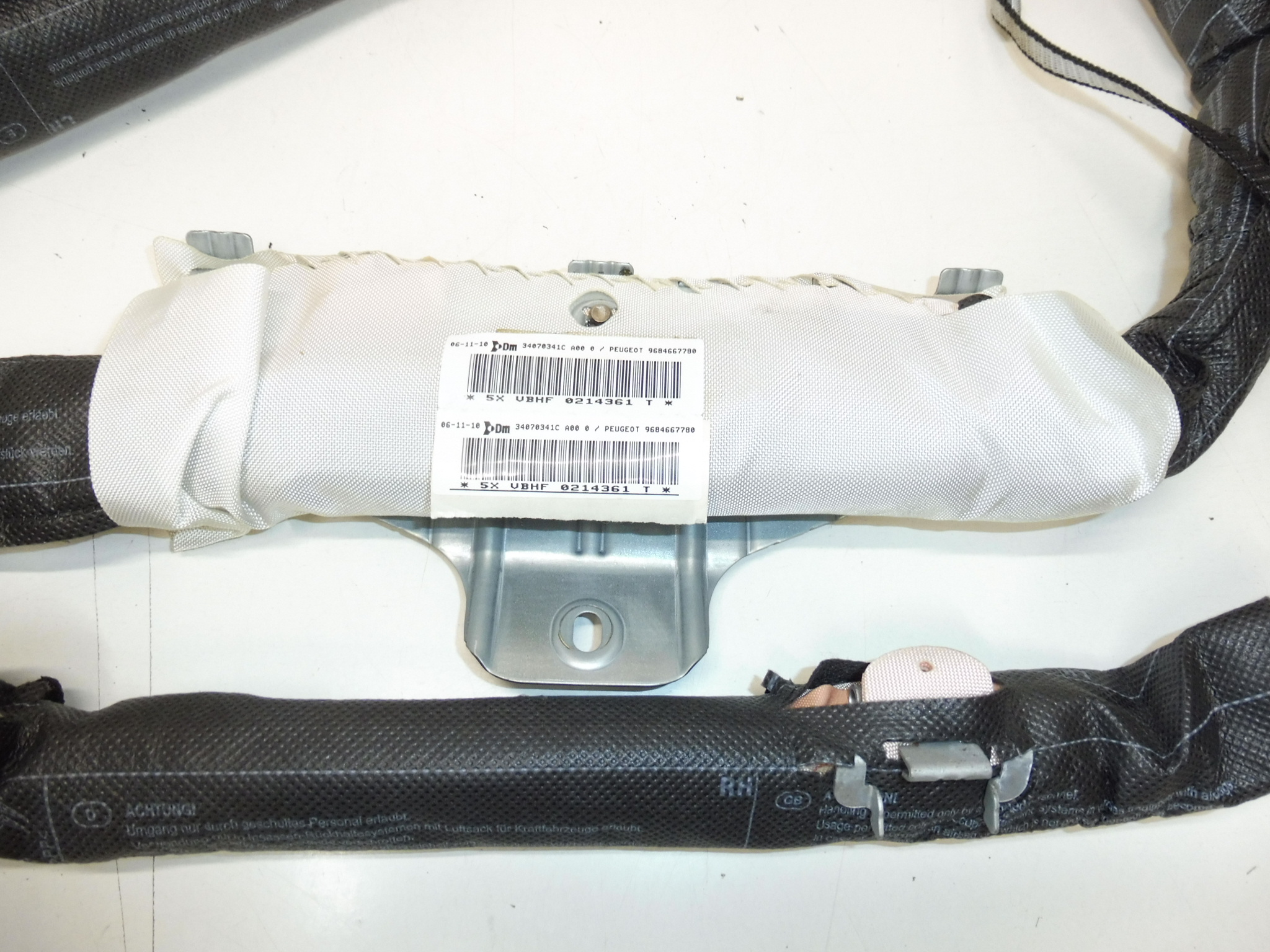 Airbag techo lateral derecho Peugeot 3008 5008 9684667780 8335WP