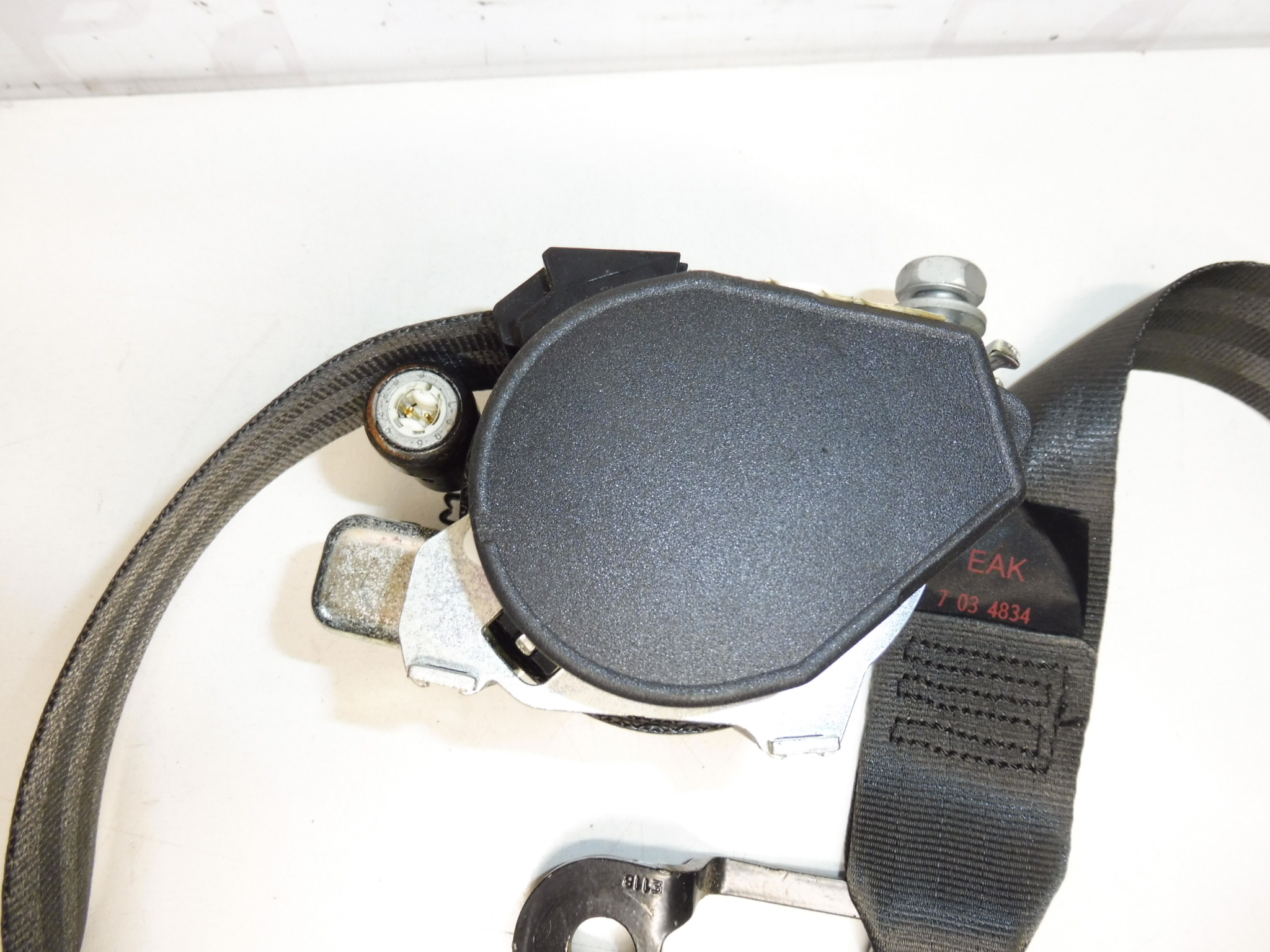 Cinturón de seguridad pyrobelt derecho Peugeot 206 206+ 96468606XX 8973WJ