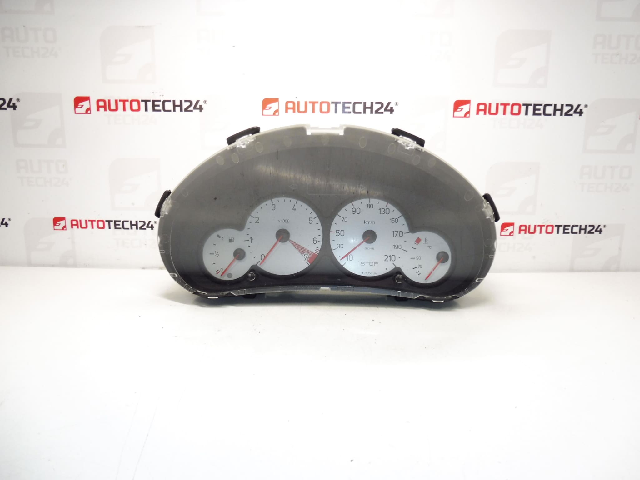 Alarmas velocímetro Peugeot 206 66000 km 9656729180 6106LL