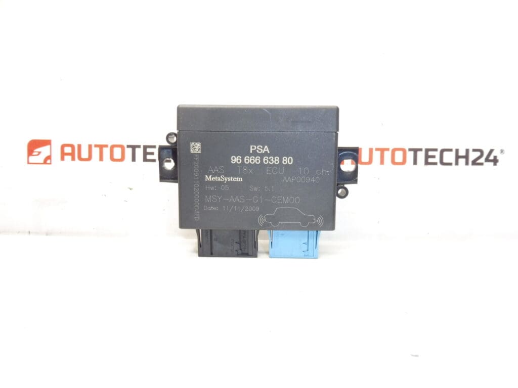 Centralita PDC Peugeot 3008 5008 9666663880 1607733080 6590KE