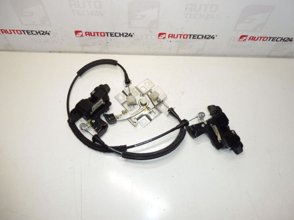 Juego cerradura capot trasero Peugeot 3008 9685931877 9685915280