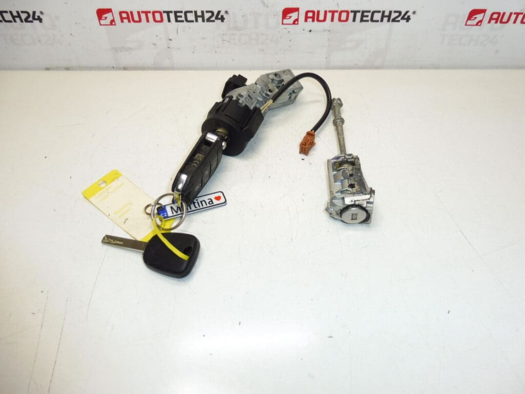 Juego de cerraduras más 2x llave Citroen C-Elysée 9678792780