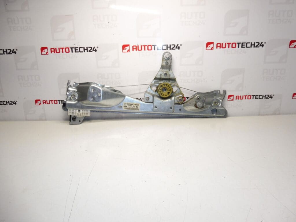 Mecanismo tirador luneta trasera izquierda Peugeot 308 9675463180 9223C9