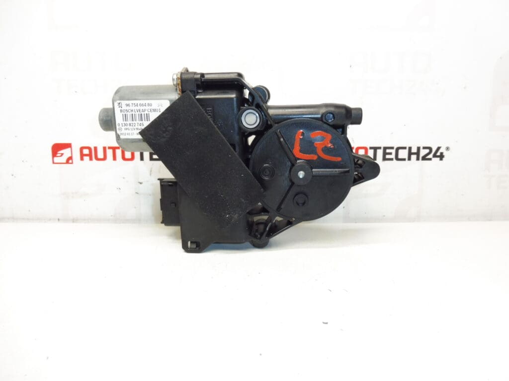 Motor Retractor De Luneta Trasera Izquierda Peugeot 308 9675466480