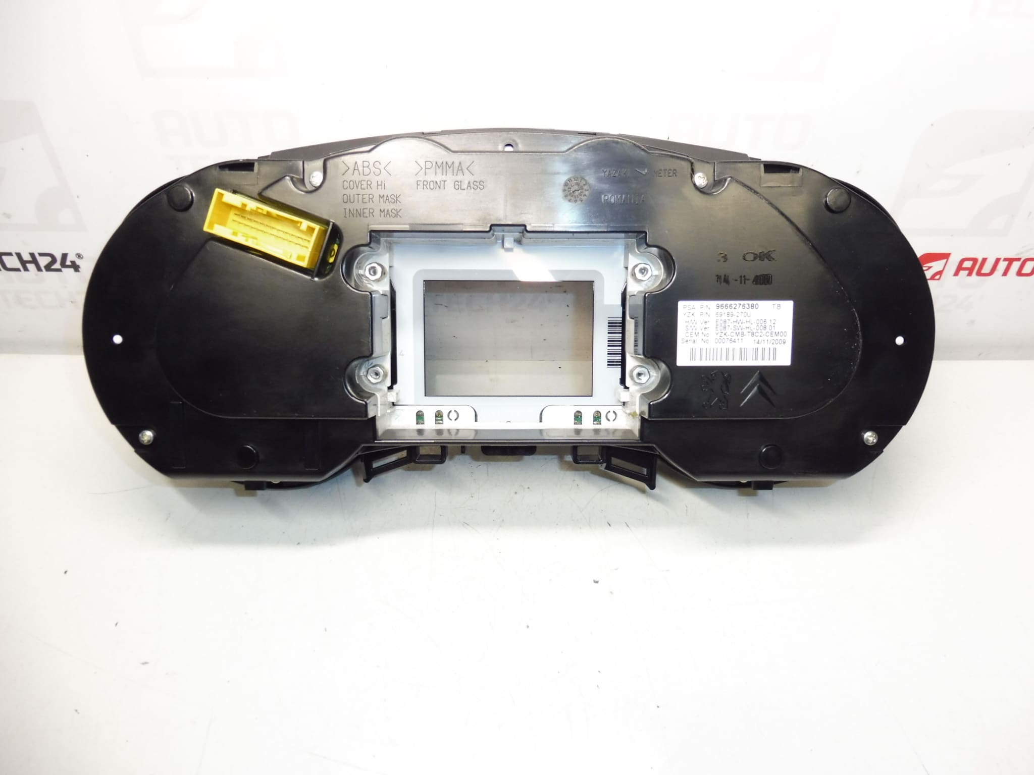 Velocimetro 188000km Peugeot 3008 5008 9666276380 9805170680 6103Y4 - Imagen 2