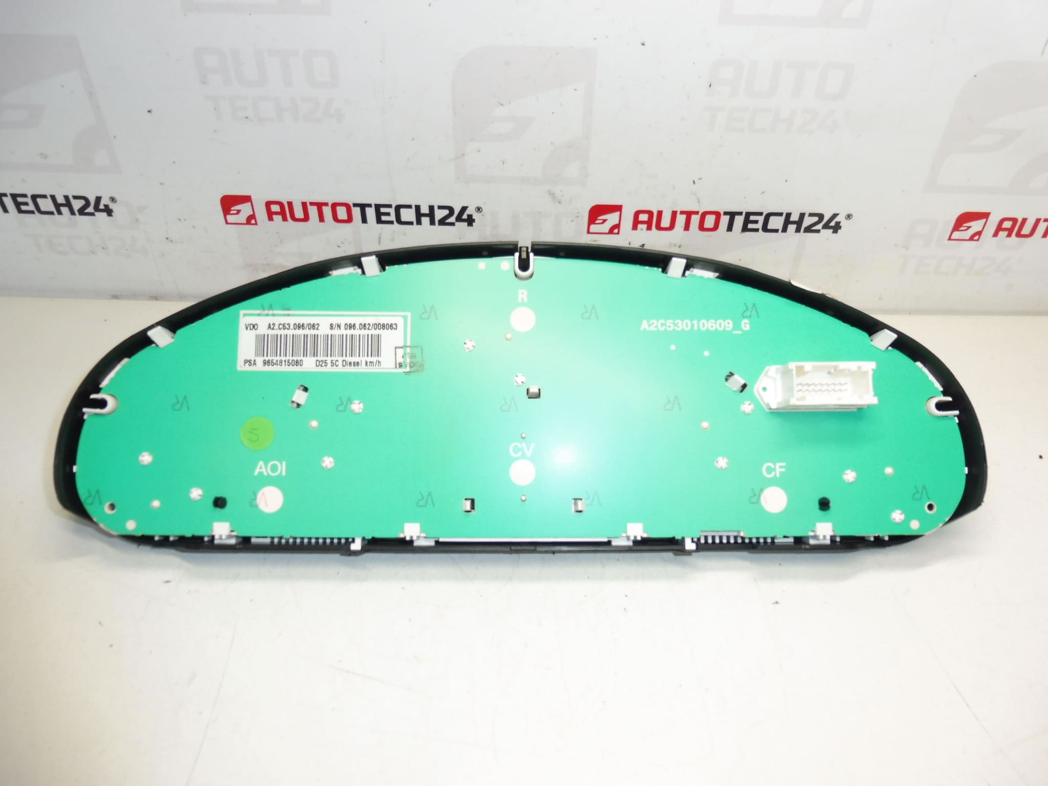 Velocimetro Peugeot 407 280000 km 9654815080 610396 - Imagen 2