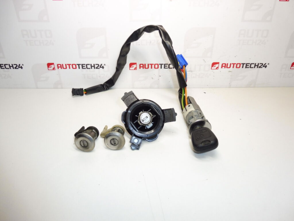 Juego de cerraduras para Peugeot 206/206+ con 1 llave 4162NR/4162EZ