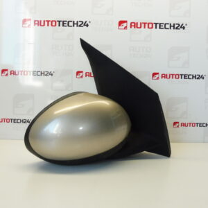 Espejo Retrovisor Derecho Dorado Metalizado Citroën C1 Peugeot 107 87910-0H010 87910-0H011