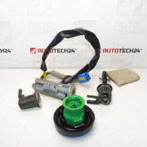 Juego de cerraduras con una llave para Citroën Xsara Picasso 4162HK 4162FF