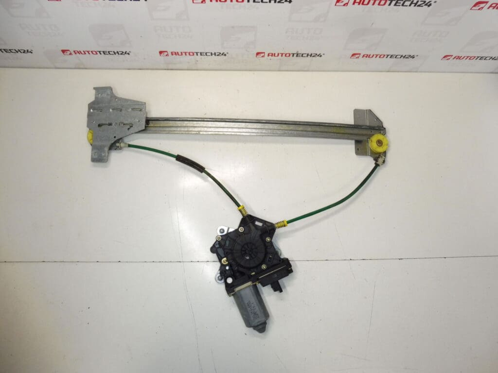 Citroën Peugeot mecanismo retractor luneta trasera izquierda 1494841080 922377