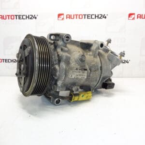 Compresor aire acondicionado Sanden SD6C12 1367 Citroën Peugeot 9678656080