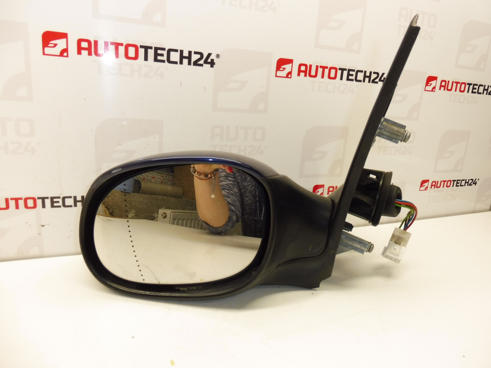 Espejo Izquierdo Azul EGE Peugeot 206 8153KQ