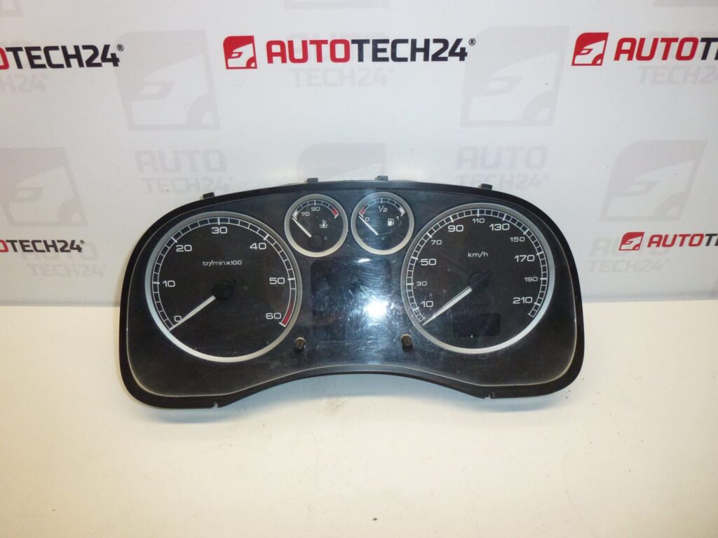 Tacómetro Peugeot 307 168.000 km 9651299680 6104ZS