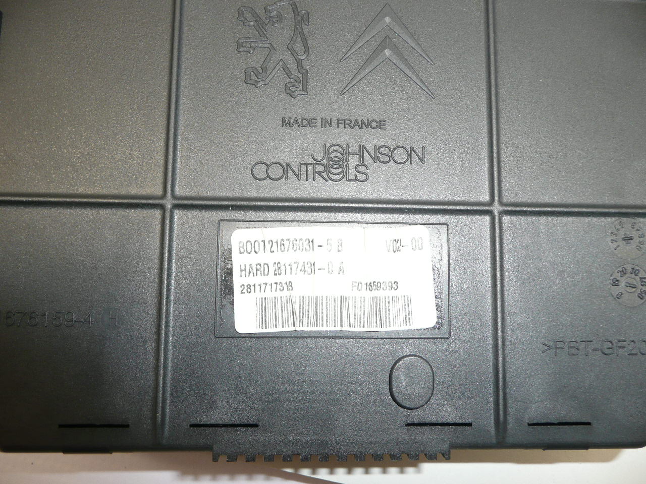 Unidad BSI 2004 H02-01 Citroën Peugeot 9661940180