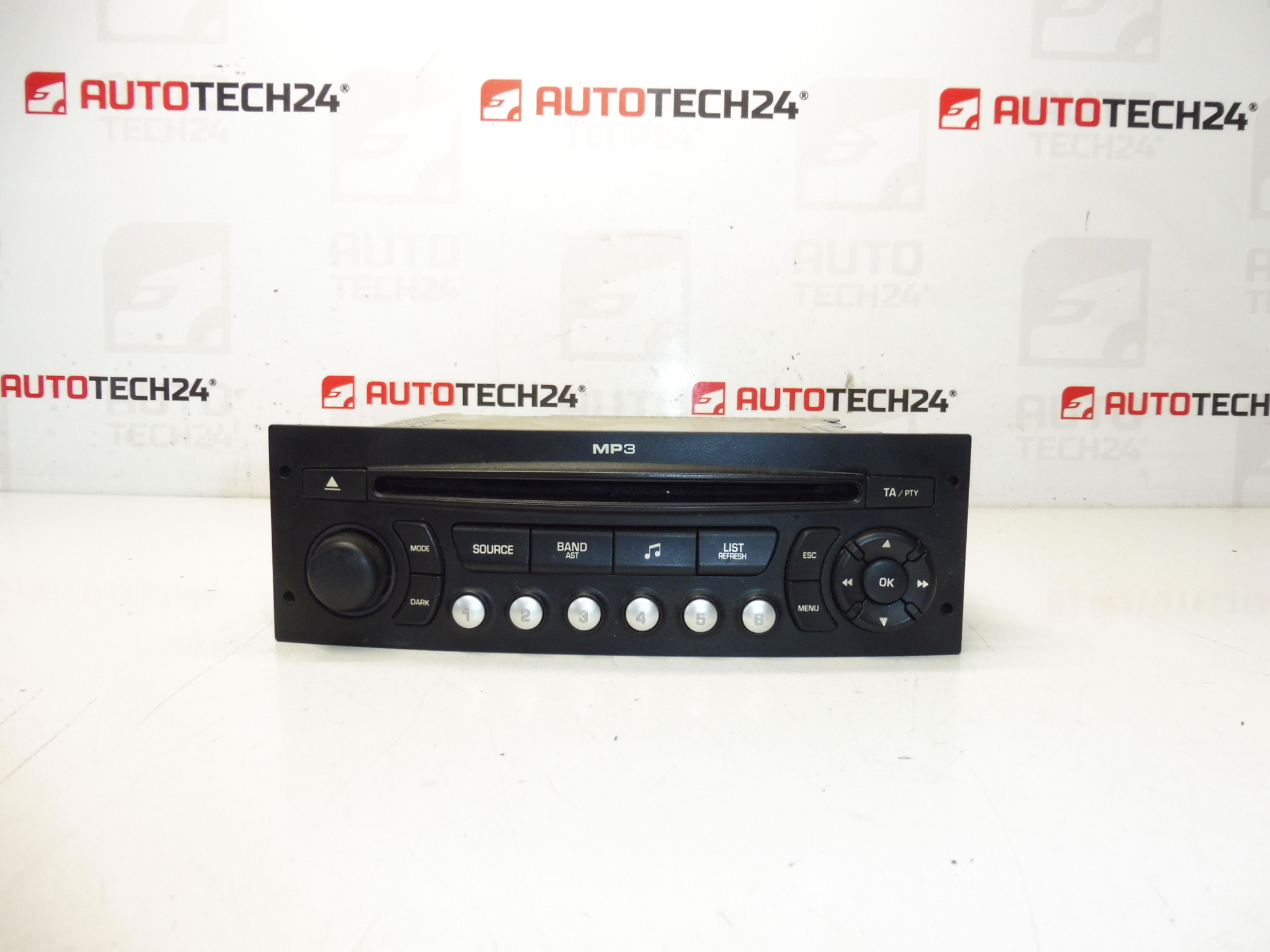 Radio para coche CD MP3 Continental RD4N1M-03 Citroën Peugeot 96662669XT