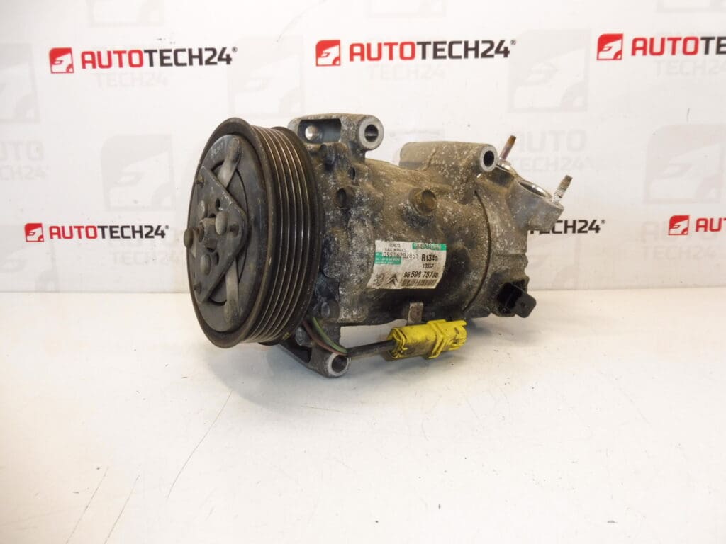Compresor de aire acondicionado Sanden SD6C12 1355F 9659875780
