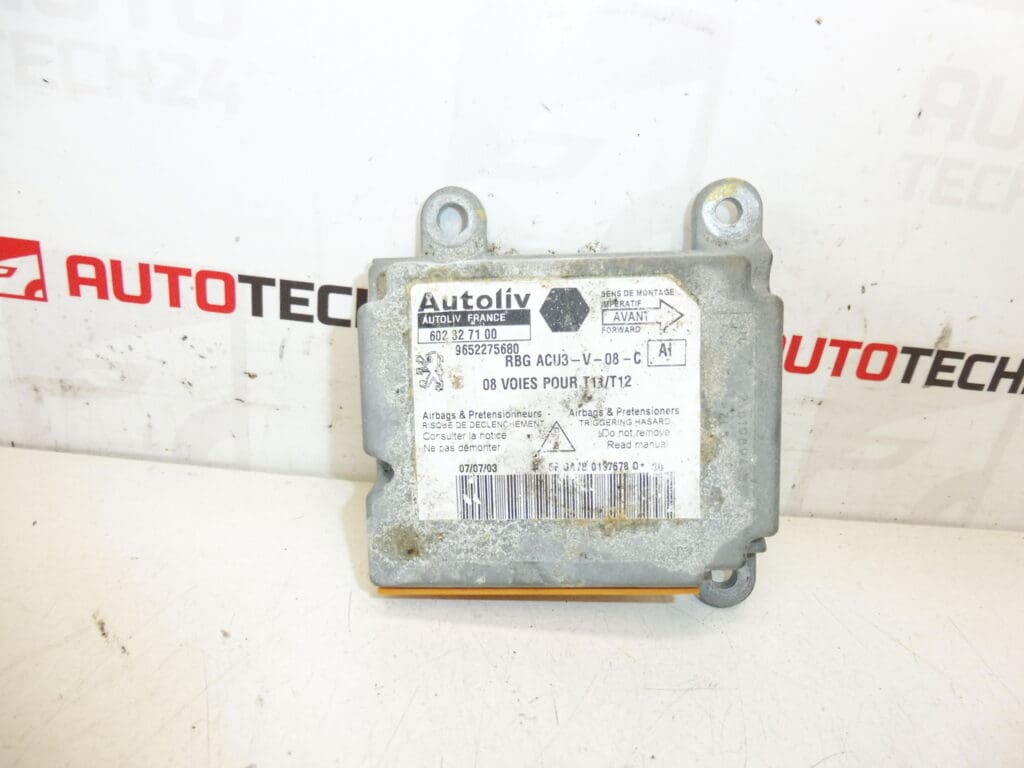 Peugeot 206 Unidad De Airbag 9652275680 6545GP