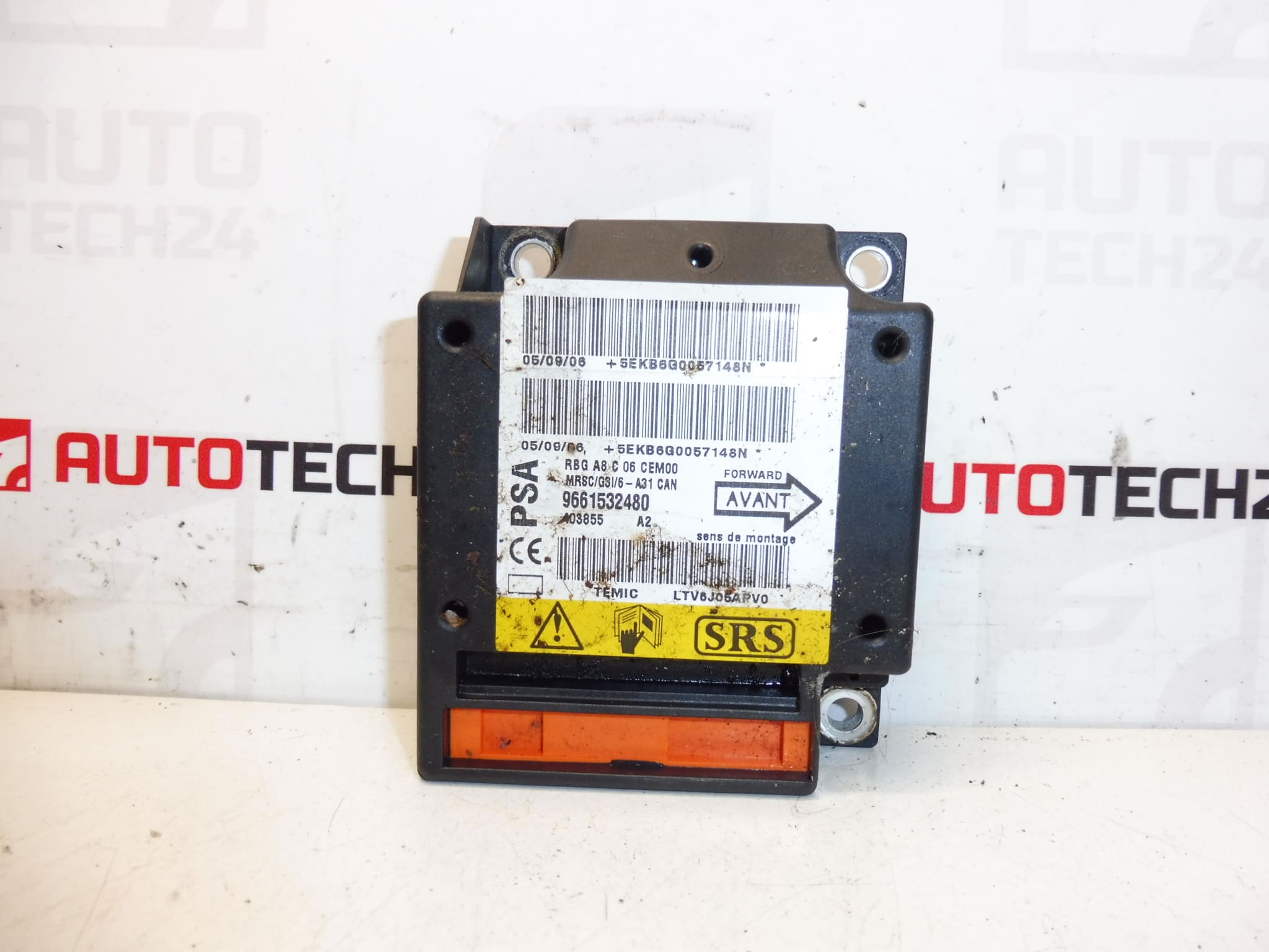 Unidad Airbag Citroën C3 9661532480 6545S0