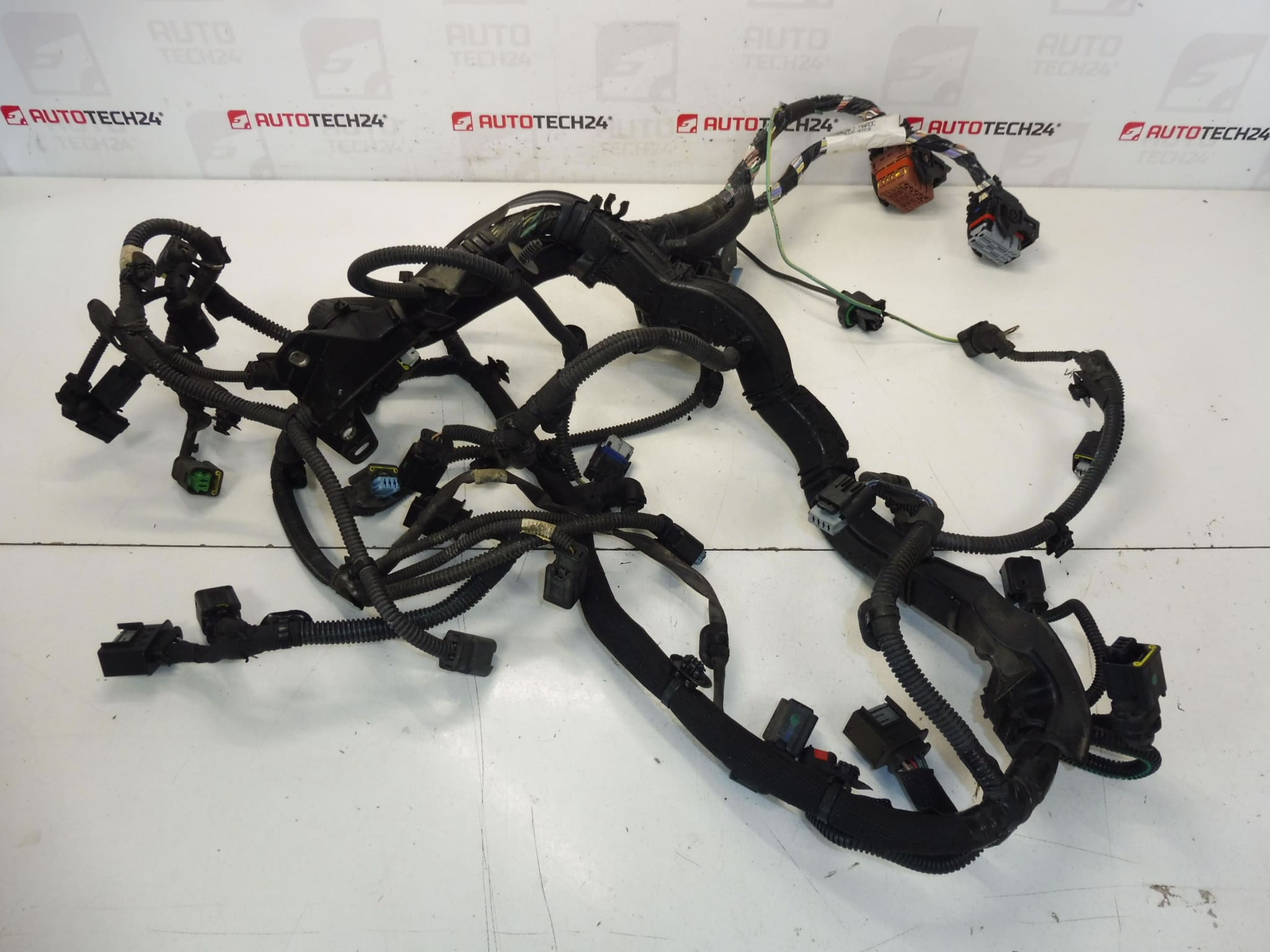 Mazo de cables motor Citroën Peugeot 2.0HDI RHE 9670135380 658556 - Imagen 2