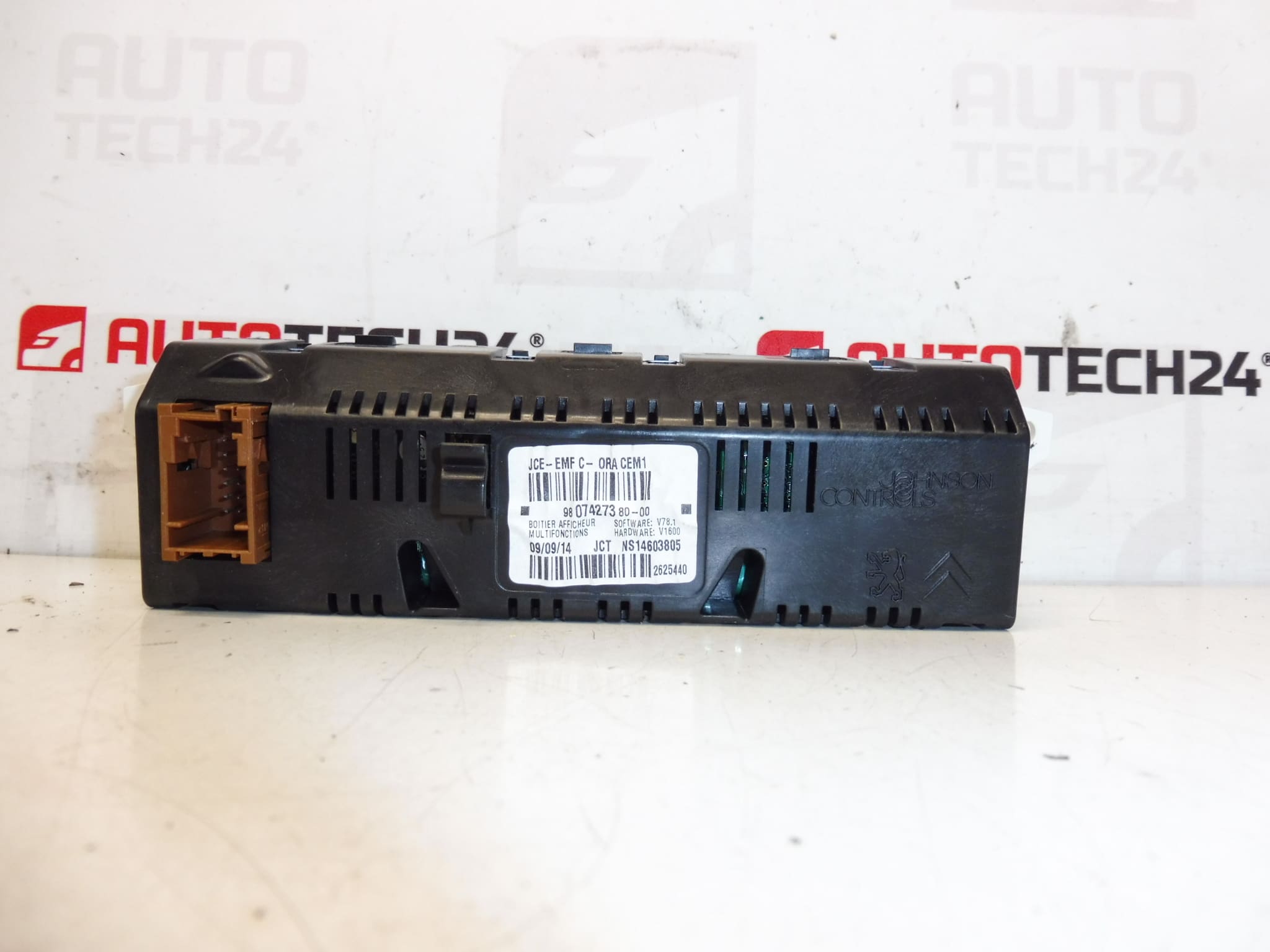 Pantalla ordenador radio Peugeot 3008 5008 9807427380 9809842880 - Imagen 2