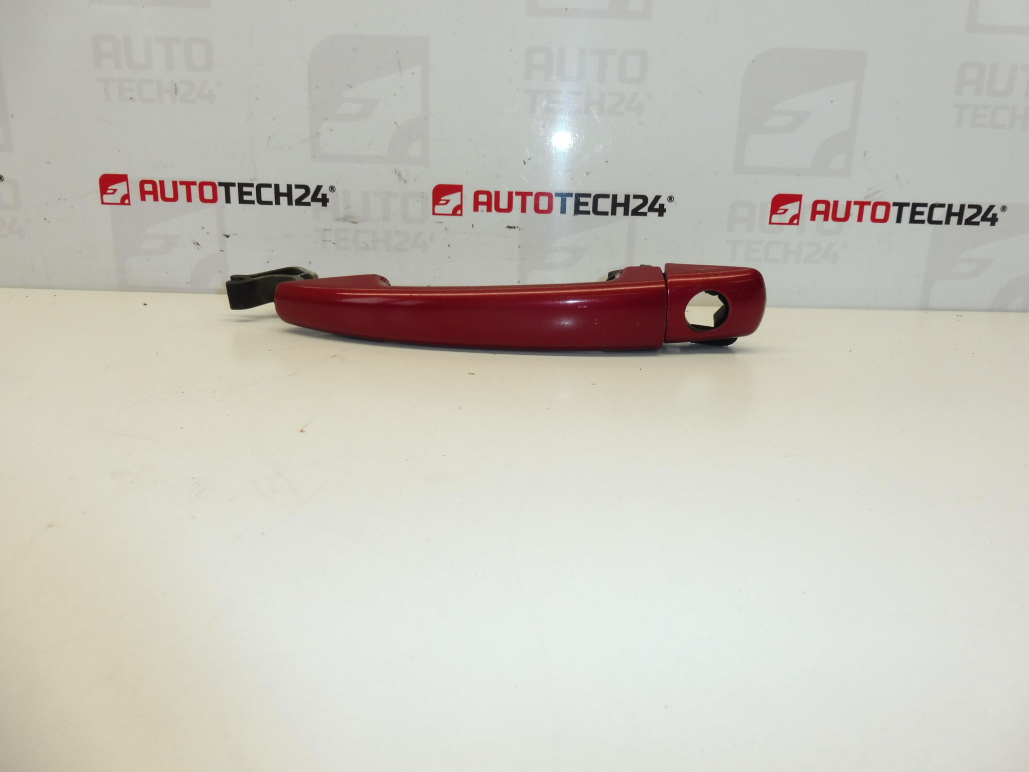 Manilla de puerta para Citroën y Peugeot roja LKRD 9101GF