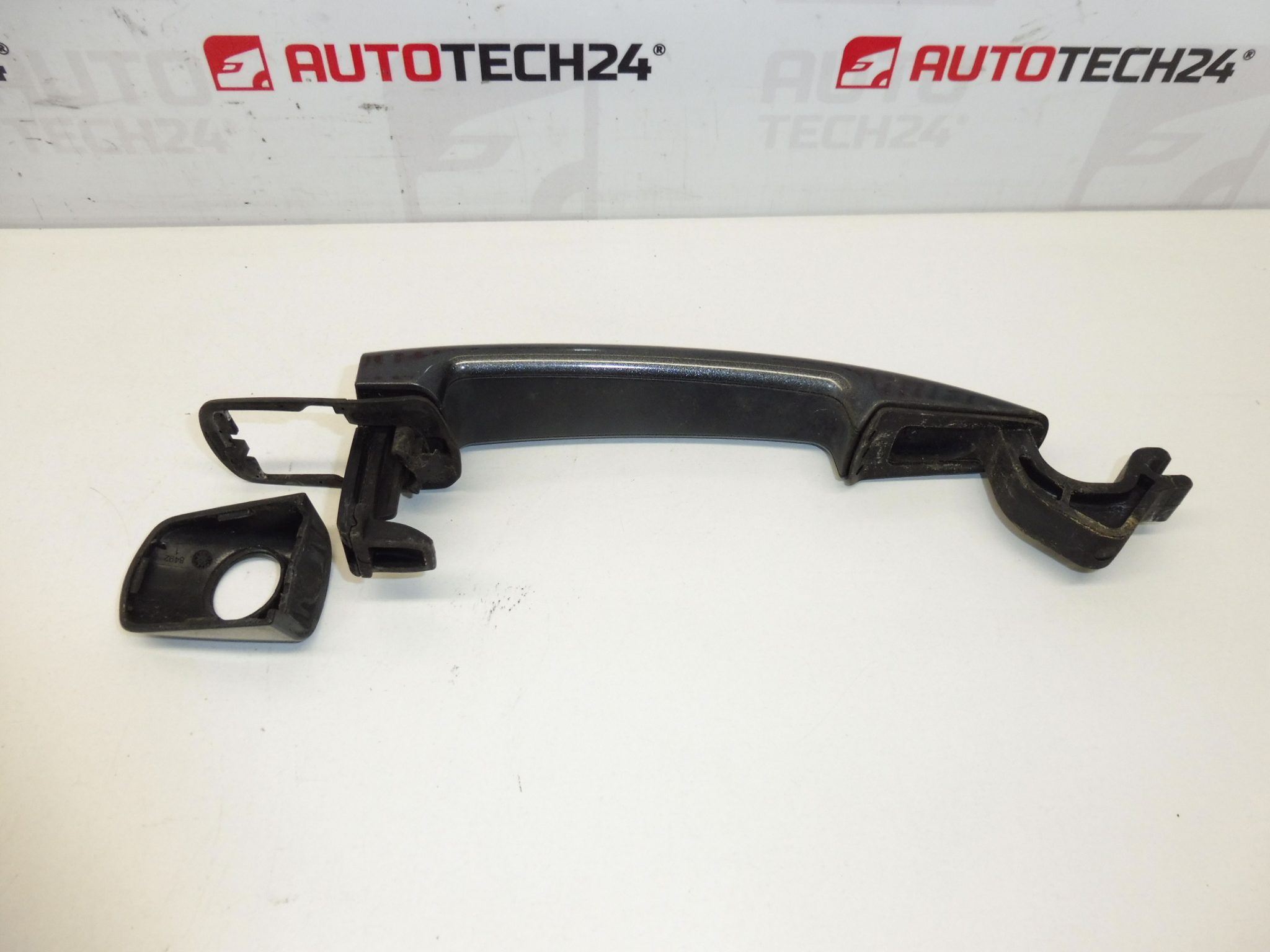 Manija de puerta gris para Citroën y Peugeot KTPD 9101GF