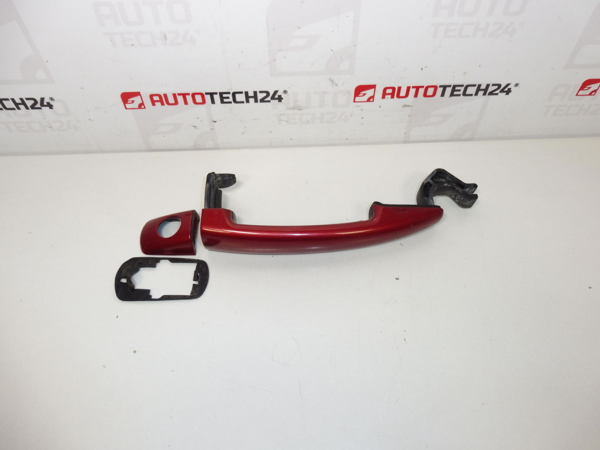 Manija de puerta roja para Citroën y Peugeot EKQD 9101GF