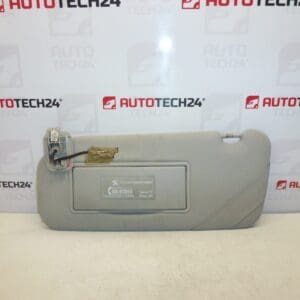 Parasol del conductor Peugeot 407 izquierdo 8143NZ