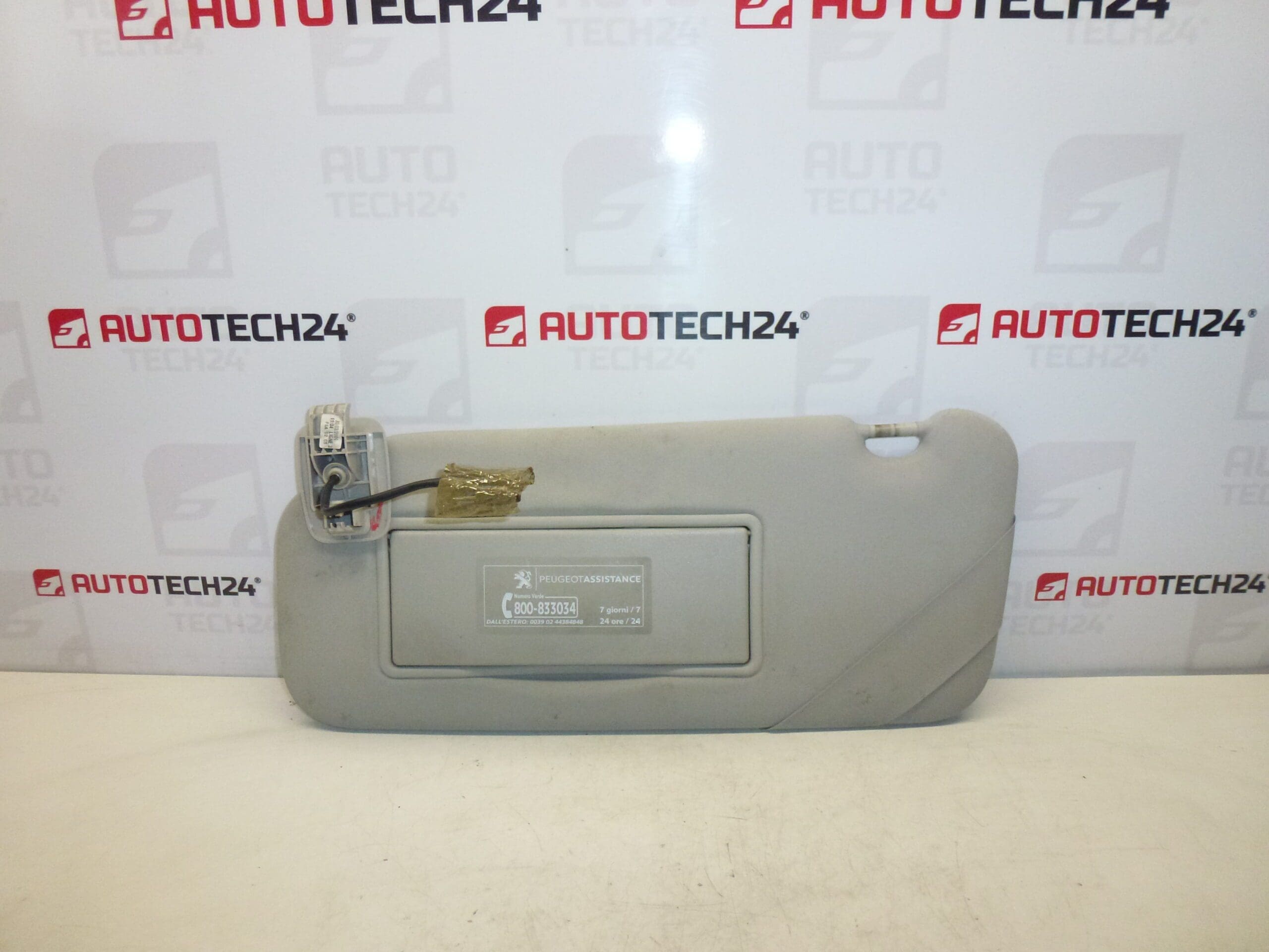 Parasol del conductor Peugeot 407 izquierdo 8143NZ