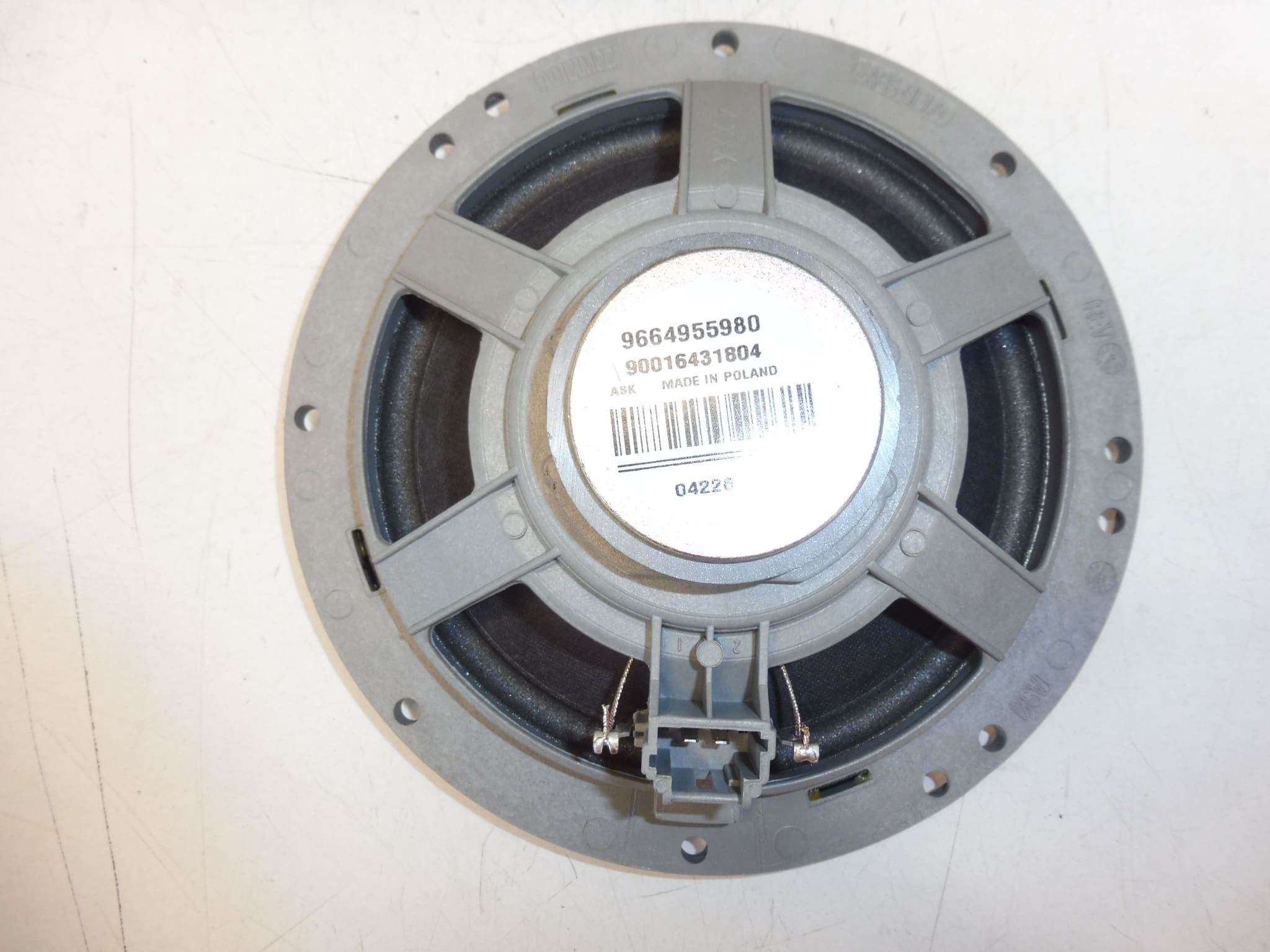 Nuevo Altavoz Citroën Peugeot 9664955980 6562X3 - Imagen 2