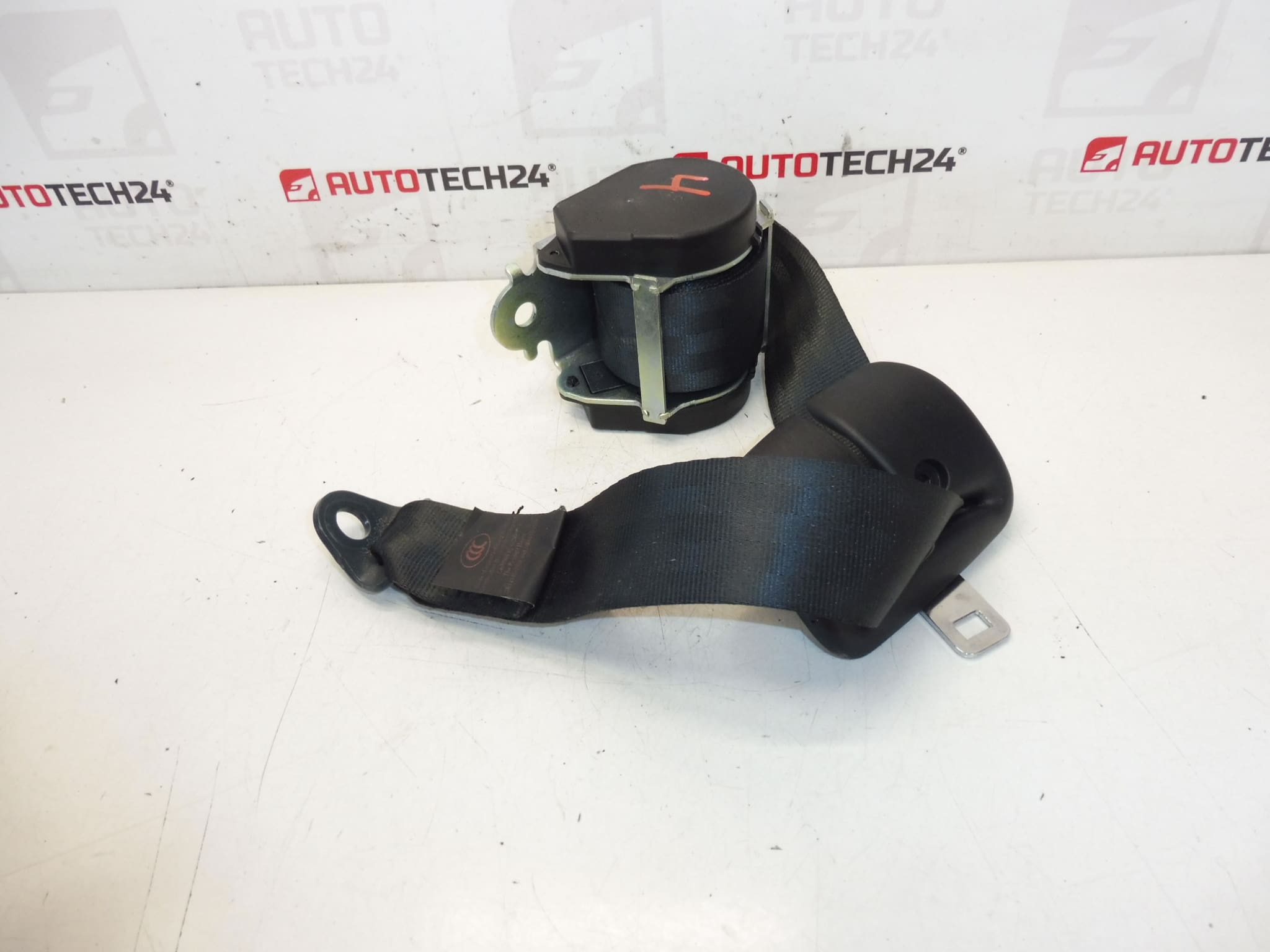 Peugeot 207 cinturón de seguridad trasero 96498077XX 8974SY