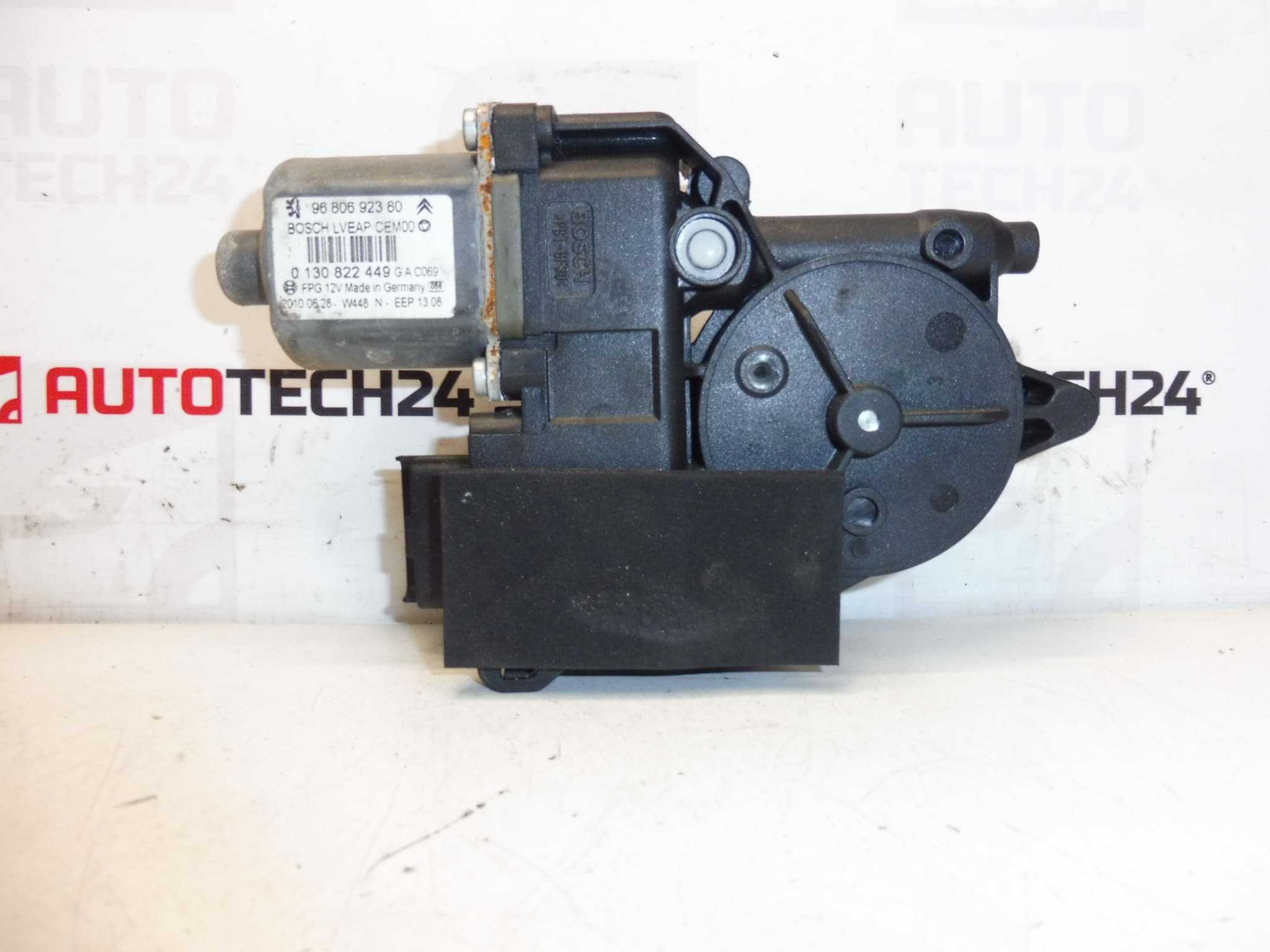 Motor de enrollado de ventana trasera izquierda Peugeot 308 9680692380 9675466880 9223E6