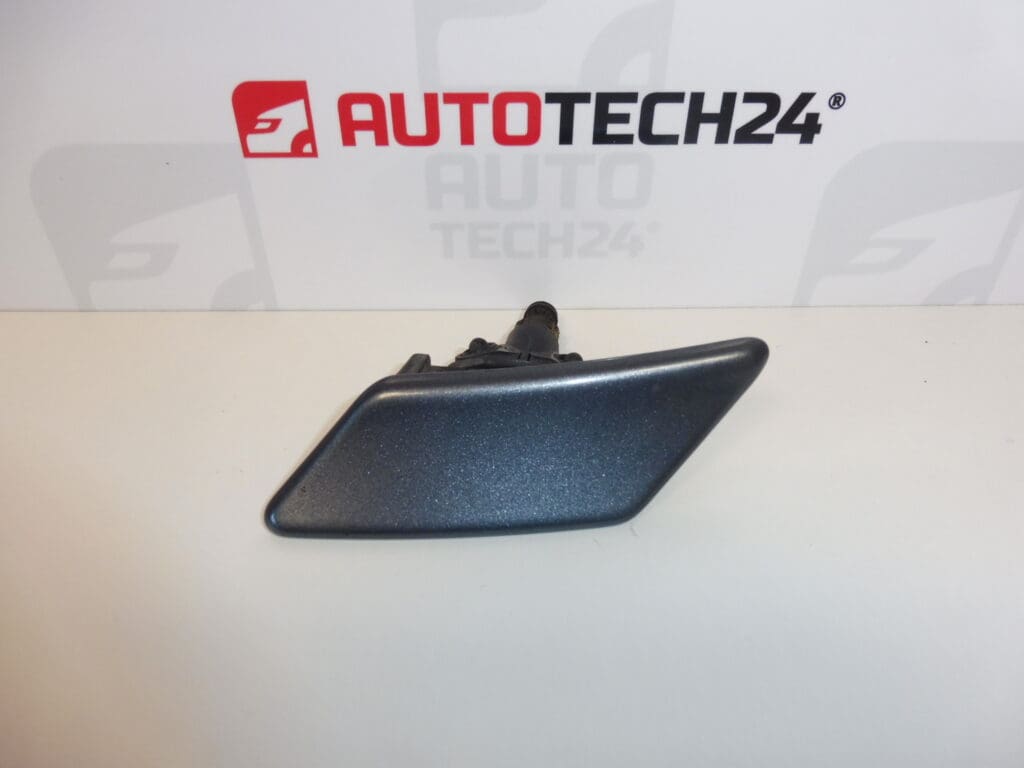 Boquilla y tapa del lavafaros del faro delantero izquierdo Peugeot 307 6438H2 6438H1