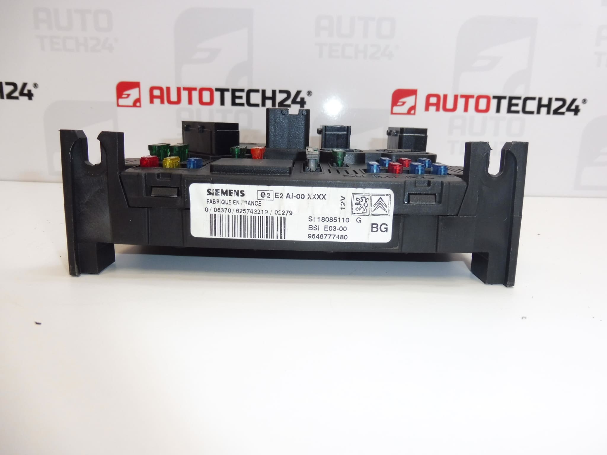 Unidad BSI E02-00 Siemens Peugeot 206 96496777480 6580HE - Imagen 2